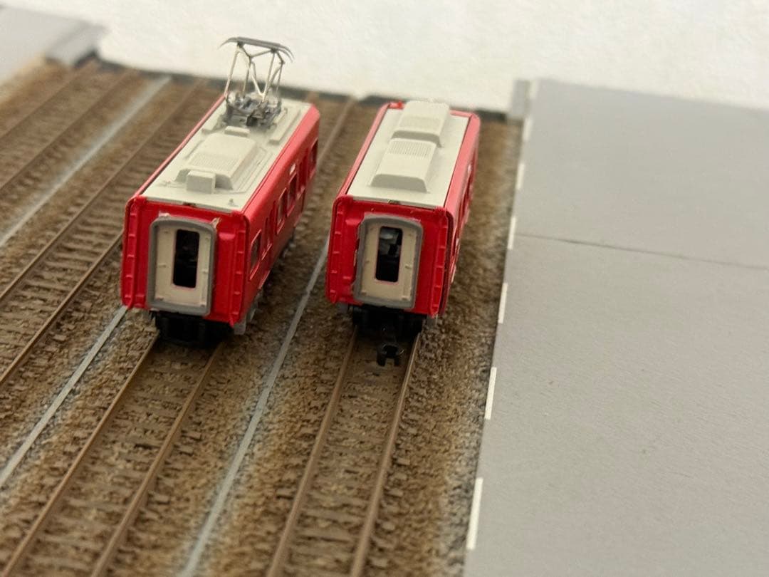 Bトレ 鉄道模型 名鉄1200系旧塗装改造 1380系