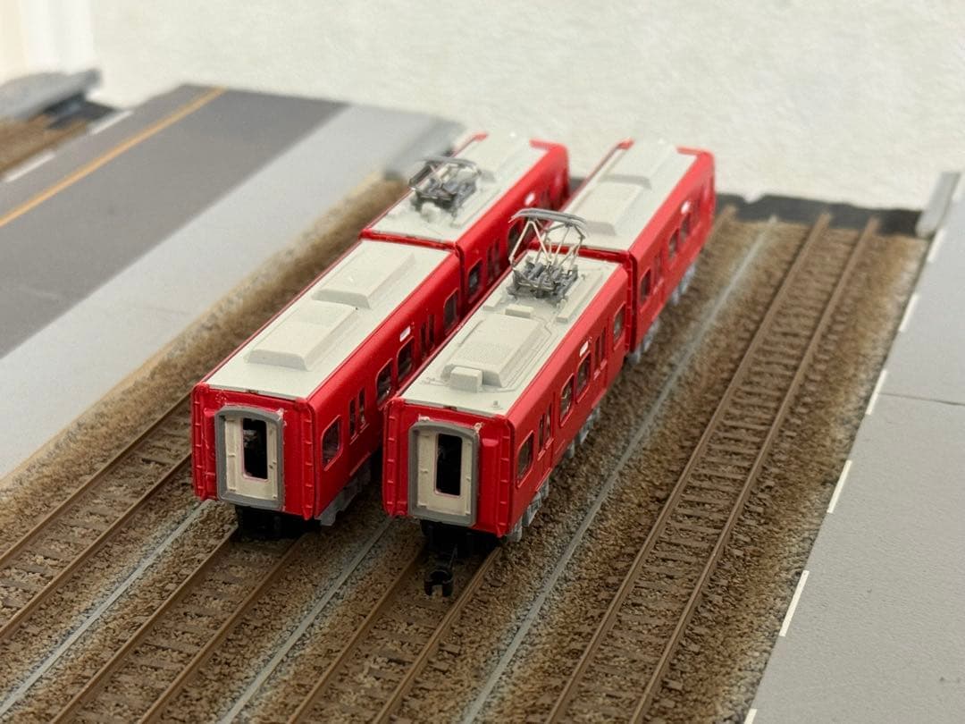 Bトレ 鉄道模型 名鉄1200系旧塗装改造 1380系
