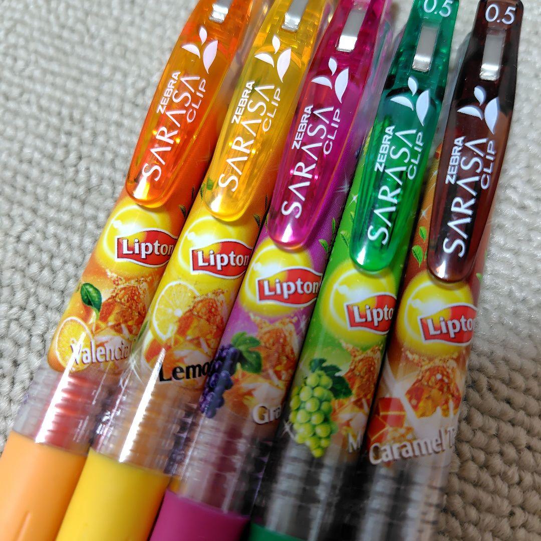 サラサ　数量限定　リプトン　5色セット