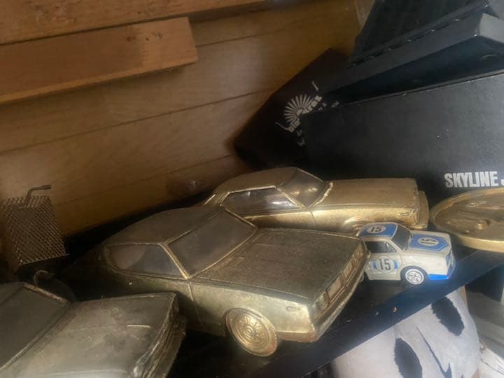 ハコスカ、ケンメリ、ジャパンシガレットケース　灰皿