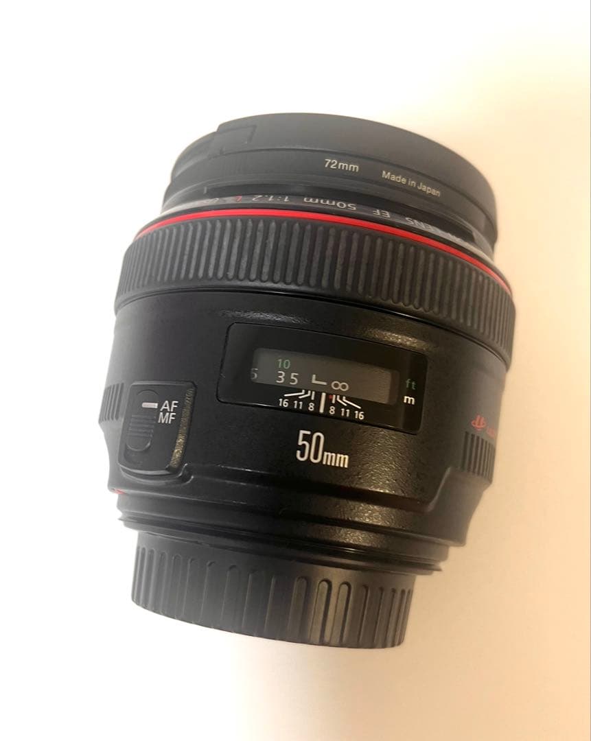 Canon EF 50mm f/1.2L 単焦点レンズ