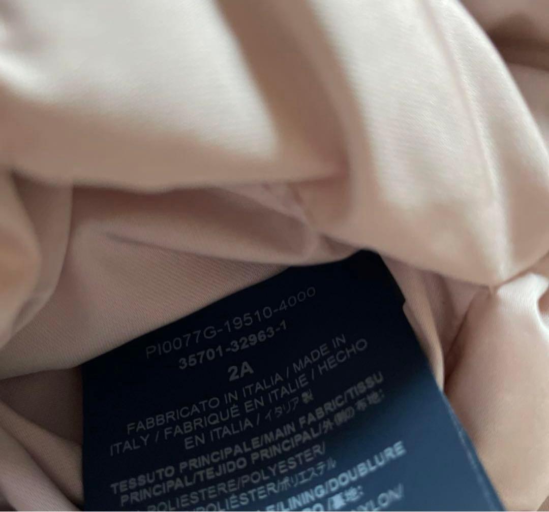 Herno ヘルノ　薄いピンク ダウンコート フード付き　2A 3歳