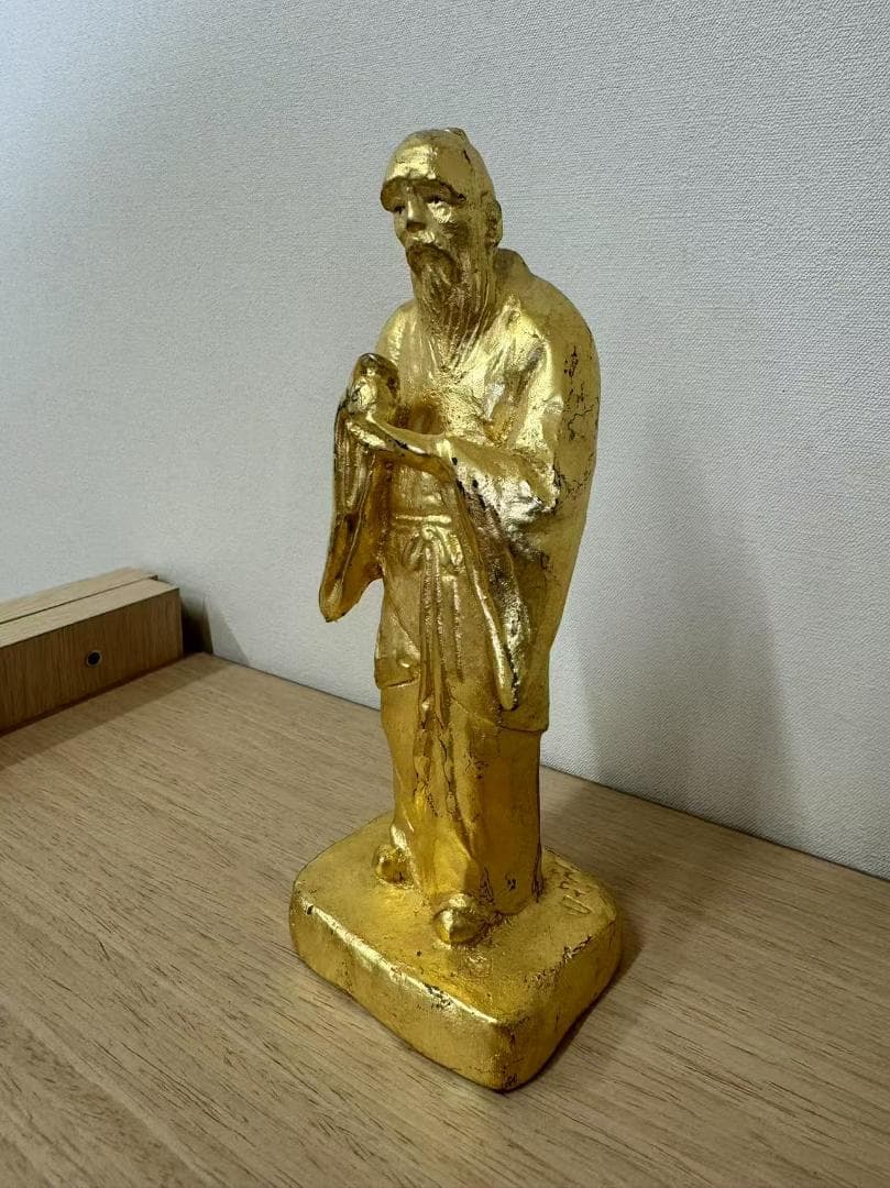 中国神医华佗铜像 摆件 約15cm