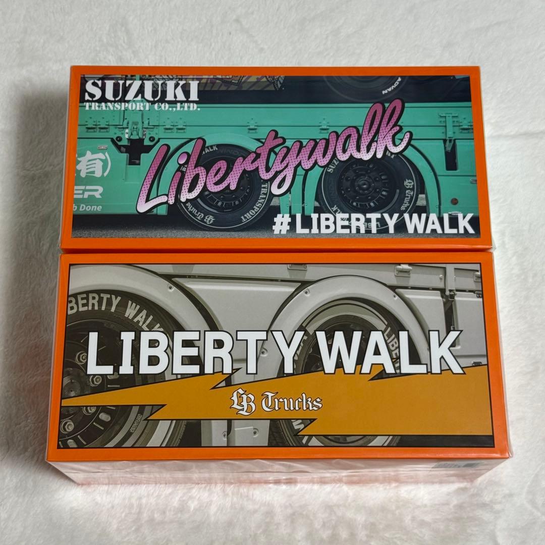 GCD 1/64 LBWK トランスポーター LB トラックス 2台セット