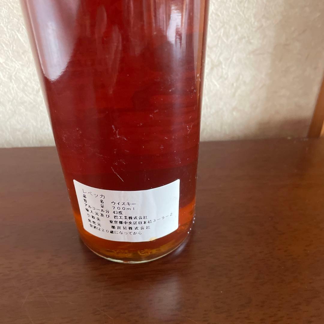 REBECCA 10年バーボンウイスキー 750ml 終売品