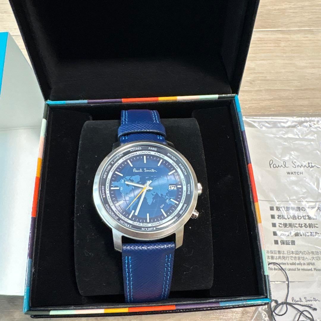 【新品】ポールスミス　腕時計　ワールドトラベラー　KL5-326-70