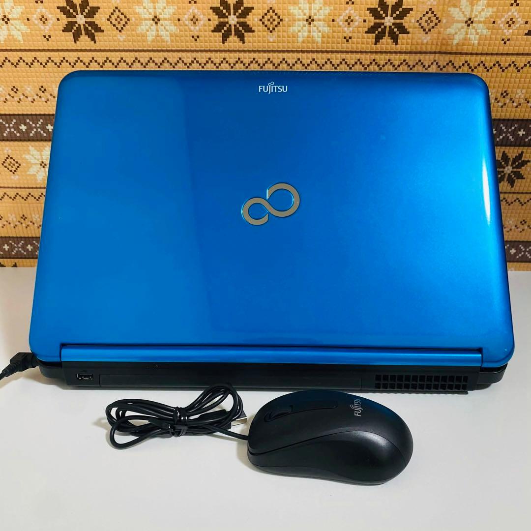 Y976 富士通ノートパソコンWEBカメラi7高速SSDサクサクWindow11