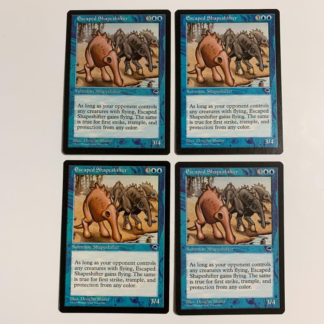 MTG 逃亡した多相の戦士 英語 再録禁止