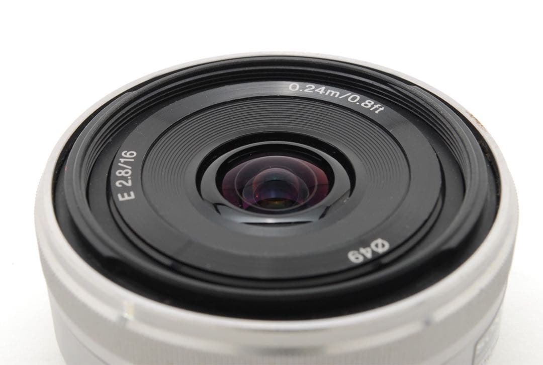 美品✨ソニー E 16mm F2.8❤️薄型・軽量単焦点レンズ！