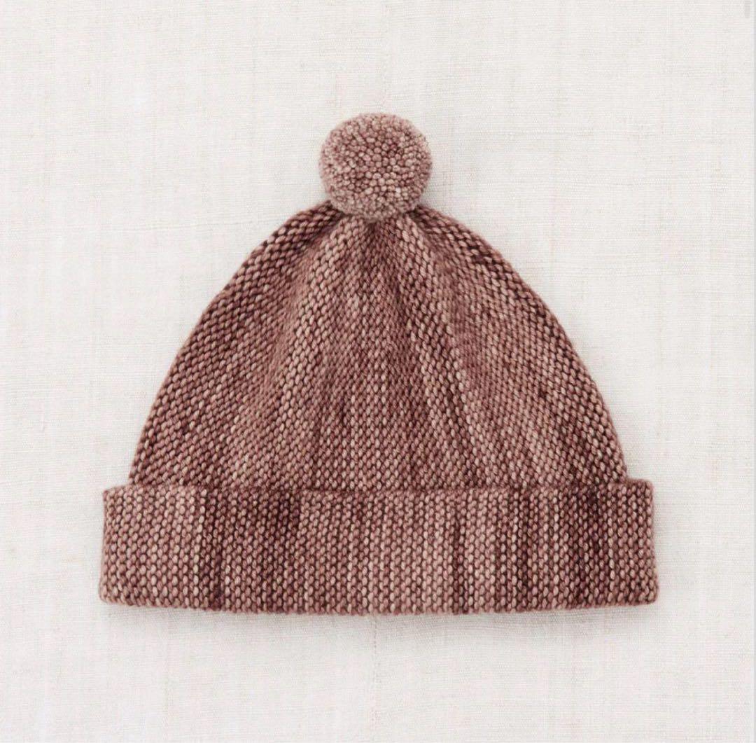 帽子 misha&puff Garter Hat Affogato 2-4y