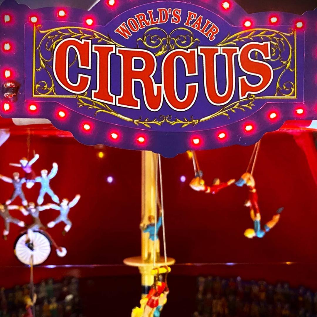 【レア】ミスタークリスマス★ワールドフェア ビッグトップ サーカス★オルゴール