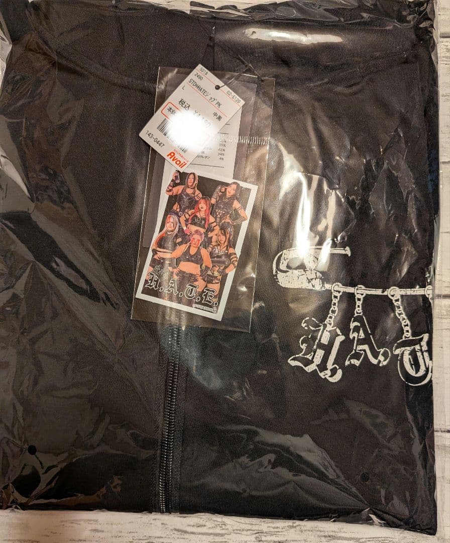 スターダム　上谷沙弥　スウェット上下　３Ｌ　ジップパーカー&ジョガーパンツ