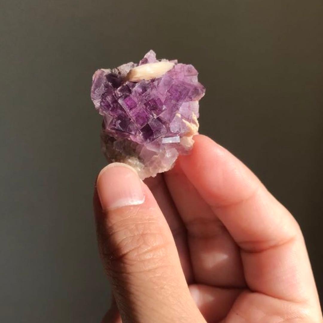 おまとめ作成中！スペイン　アストゥリアス産　パープル　フローライト　原石