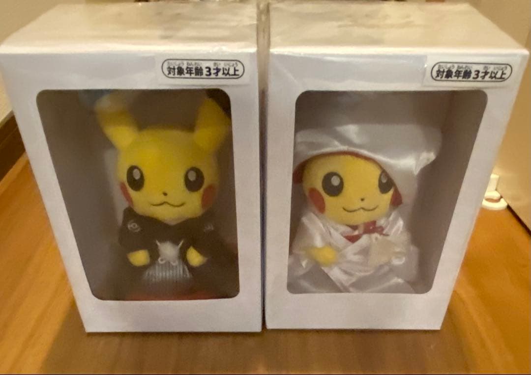 ピカチュウ ⭐︎ぬいぐるみ 和服〜オスメス〜ペアセット