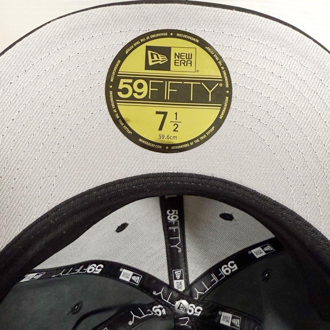 Supreme New Era レザー耳当てキャップ ボックスロゴ 7 1/2