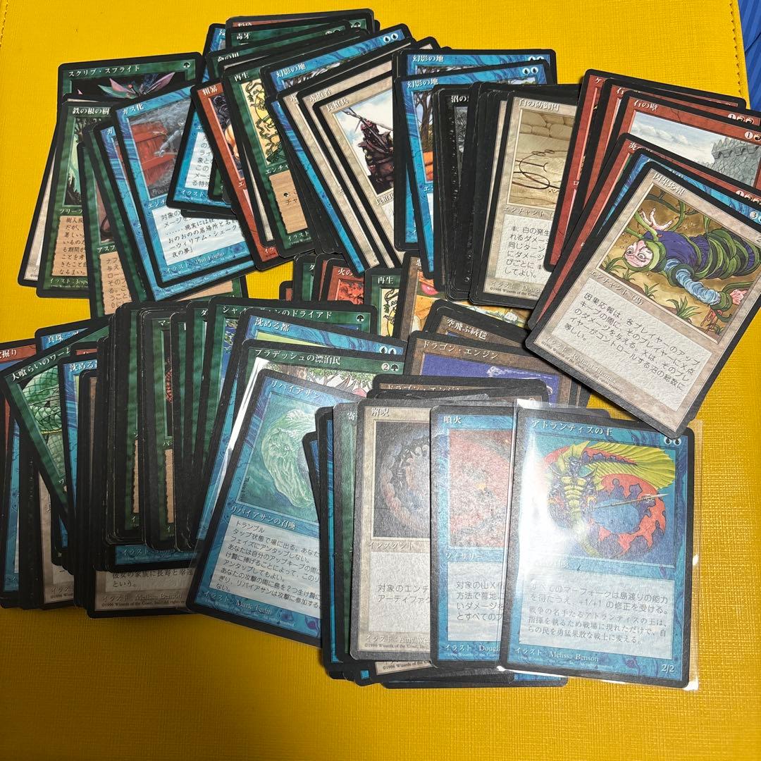 マジックザギャザリング　4版　黒枠　日　まとめ