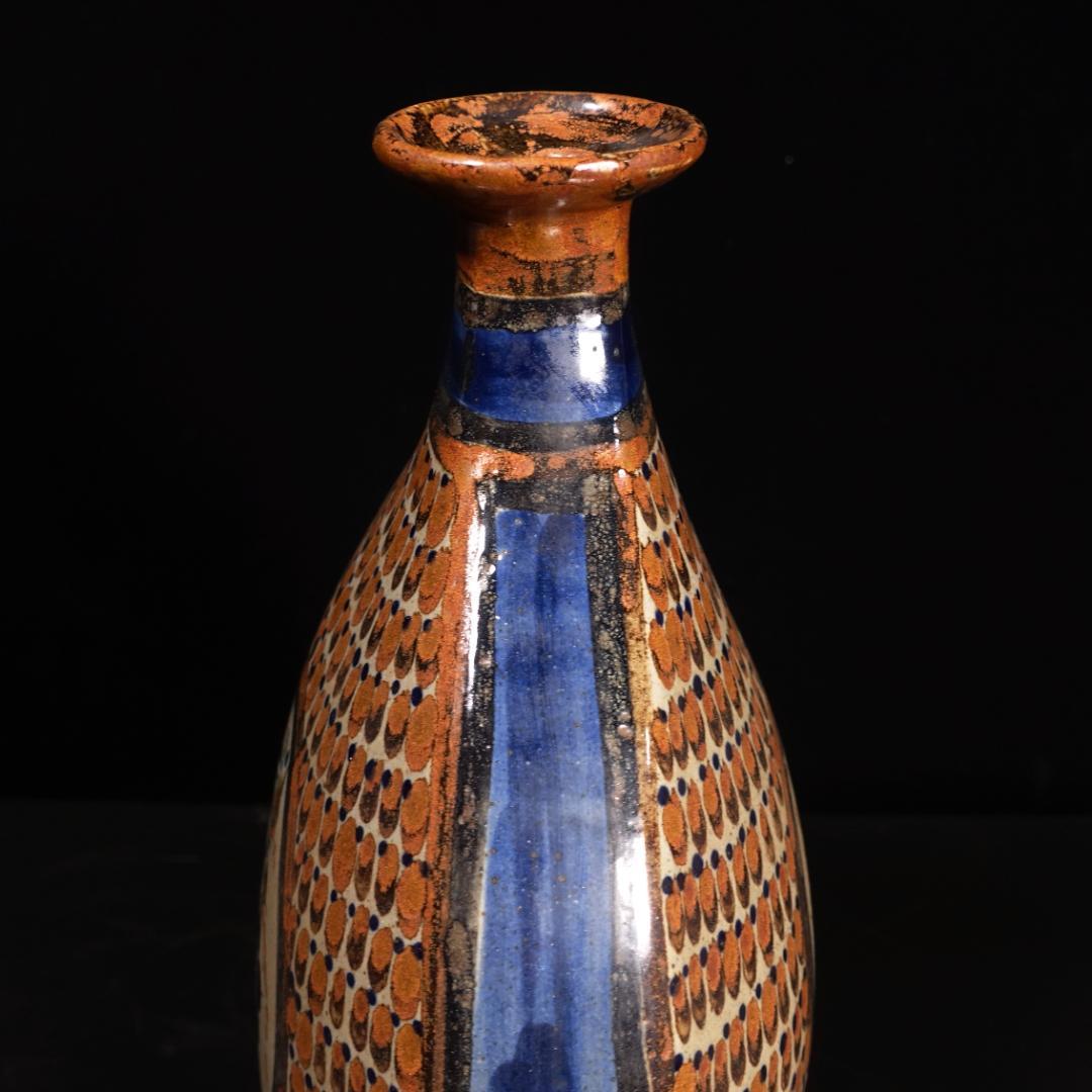 最終値下 ビンテージ トナラ焼 花瓶 メキシコ民芸 飾壷 置物