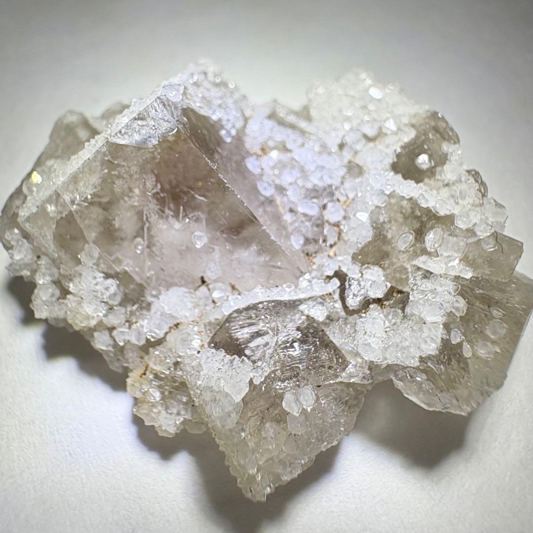 459 イギリス　UK レディアナベラ鉱山　レモンメレンゲポケット　フローライト