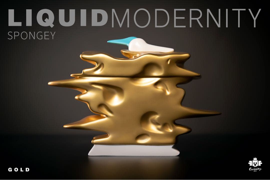 リキッド・モダニティー　第三弾　スポンジー　金　ポップカルチャー　20.5cm