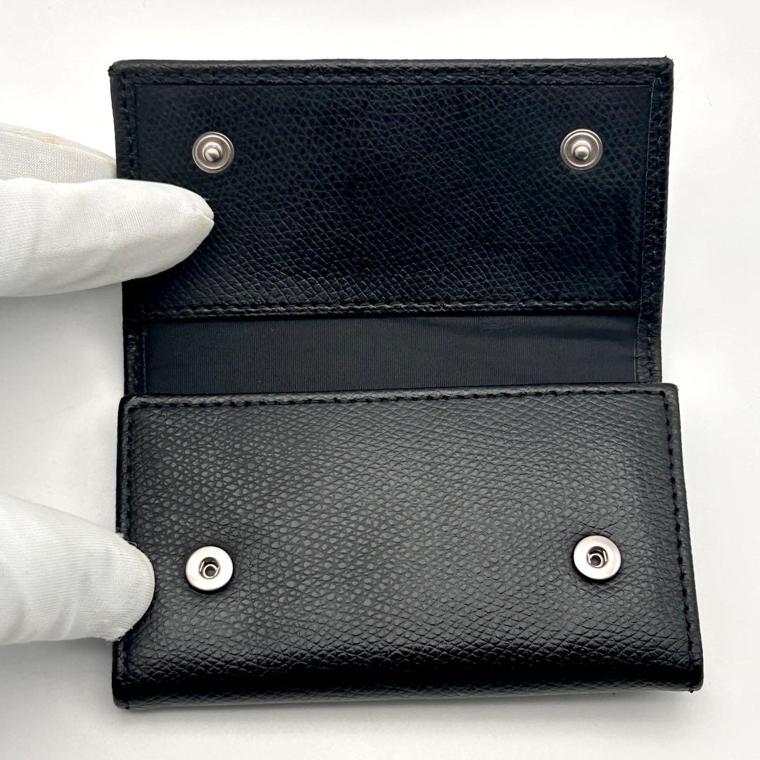 美品✨ EMPORIO ARMANI アルマーニ 6連 キーケース ブラック