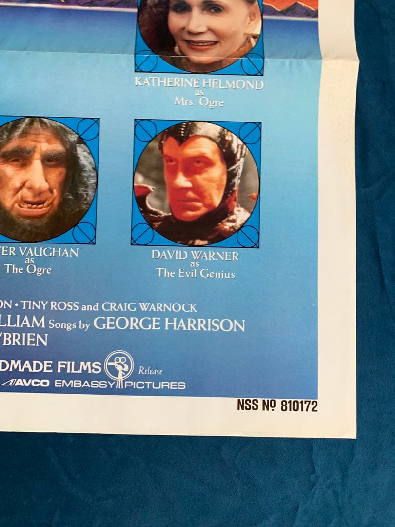 バンデットQ TIME BANDITS USオリジナル映画ポスター