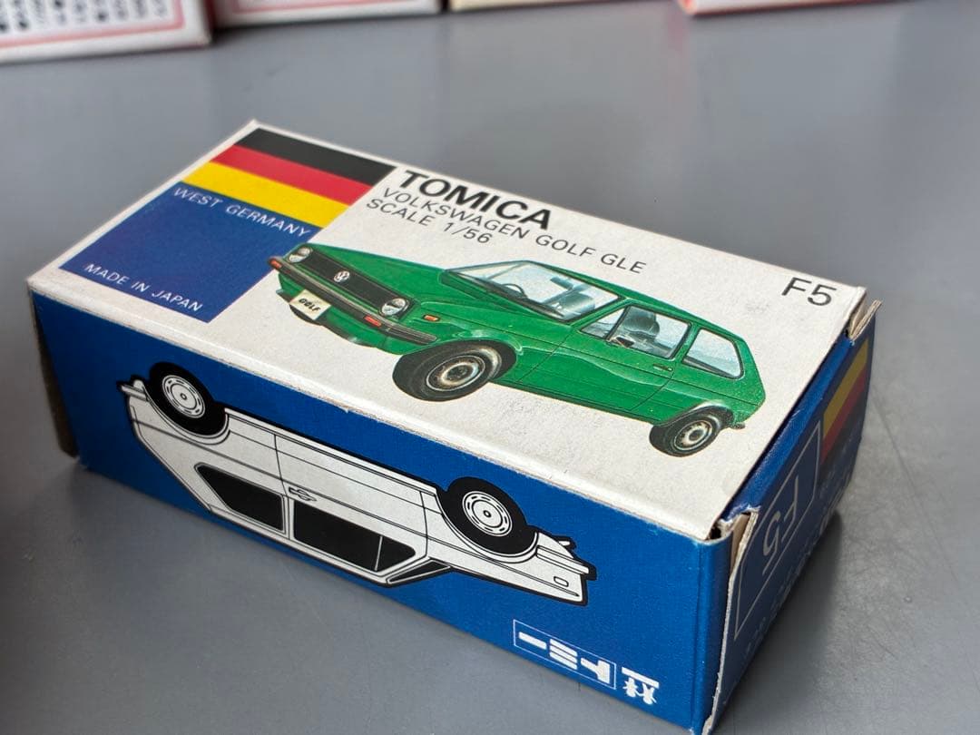 トミカ 日本製 フォルクスワーゲン ゴルフ F5