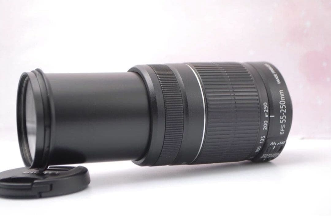 Canon EOS 55-250mm IS Ⅱ⭐手振れ補正⭐望遠レンズ⭐一眼レフ