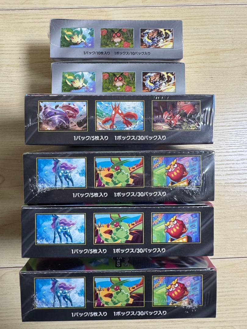 ポケモンカードゲーム BOXまとめ売り　６個セット