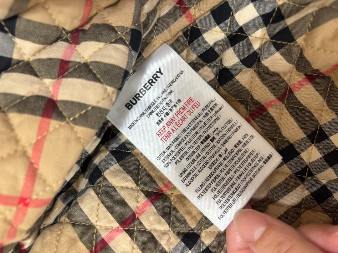 バーバリー　Burberry アウター　ジャケット　ベビー　キッズ　１８Ｍ