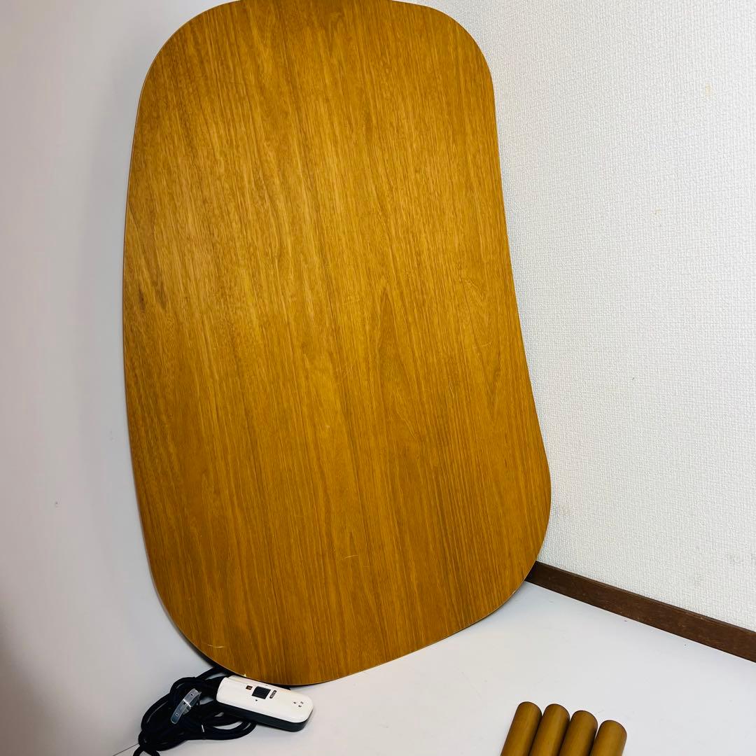 日本製 ラモスこたつ テーブル 日美 クルミ 天然木 ローテーブル 座卓