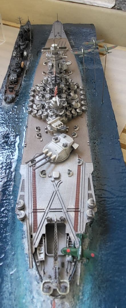 雪風駆逐艦と戦艦大和(1/450)の沖縄特攻or雪風映画のパンフレット