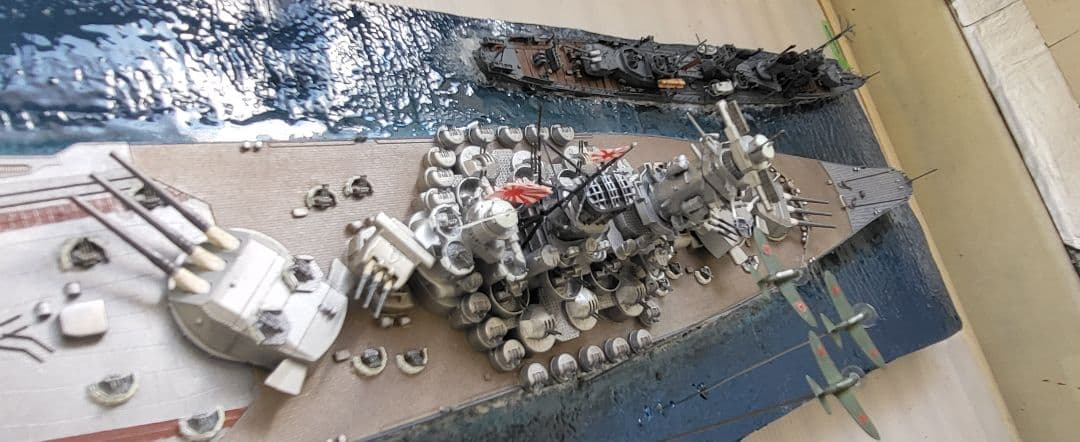 雪風駆逐艦と戦艦大和(1/450)の沖縄特攻or雪風映画のパンフレット