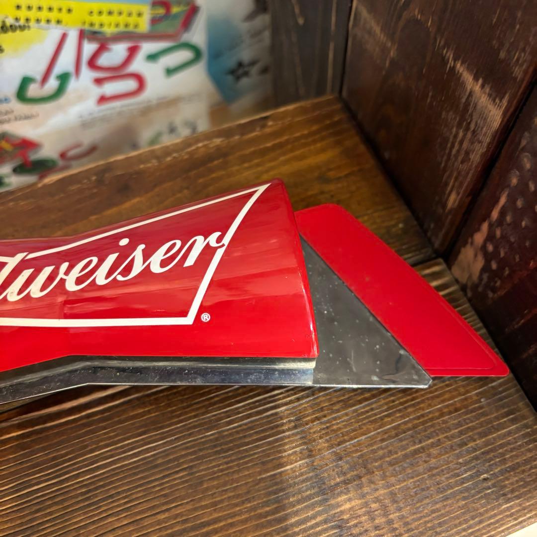 ビアサーバーノブ Budweiser 全長：約32.5cm バドワイザー