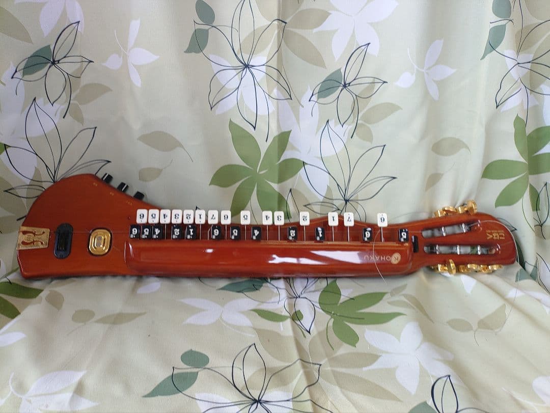 電気大正琴 こはく ソプラノ CHK-1 鈴木楽器製作所 ケース付き美品