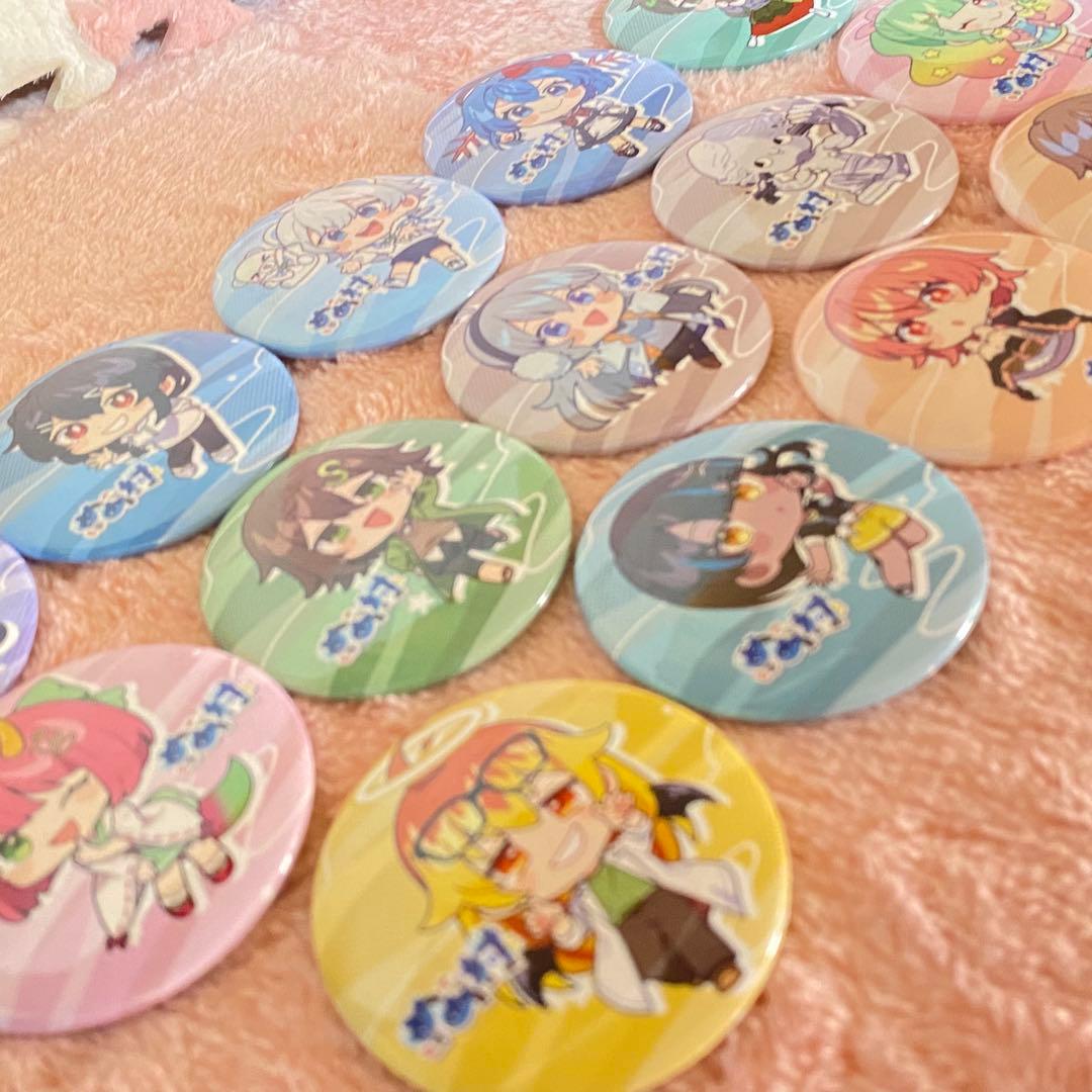 めめ村 POPUPストア ミニキャラver 缶バッジ 14個コンプリートセット