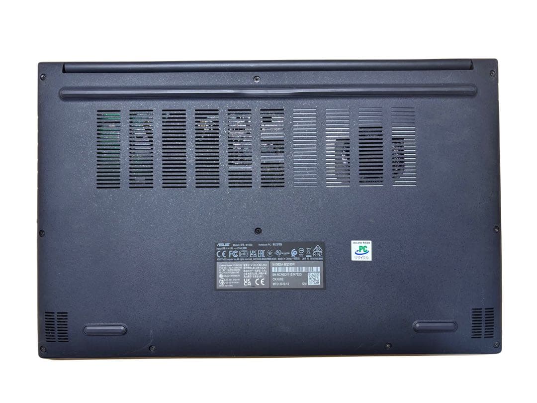 Windowsノート本体 ASUS Vivobook Ryzen5 4500U Windows11