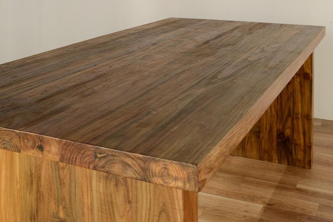 【フルーチェさま専用】KAJA オールドチーク ダイニングテーブル(W180)