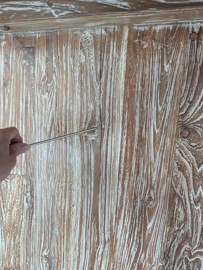 【フルーチェさま専用】KAJA オールドチーク ダイニングテーブル(W180)