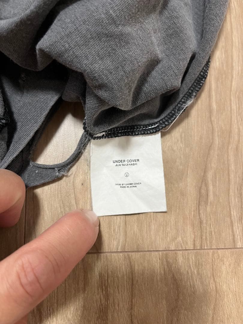 あ*ら様 UNDERCOVER アンダーカバーイズム SCAB GIZ柄ダメージ