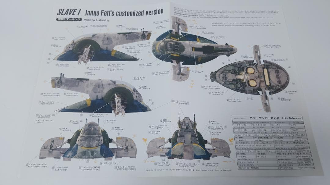 ファインモールド スターウォーズ スレーブI 2機セット ボバ・フェット 新品