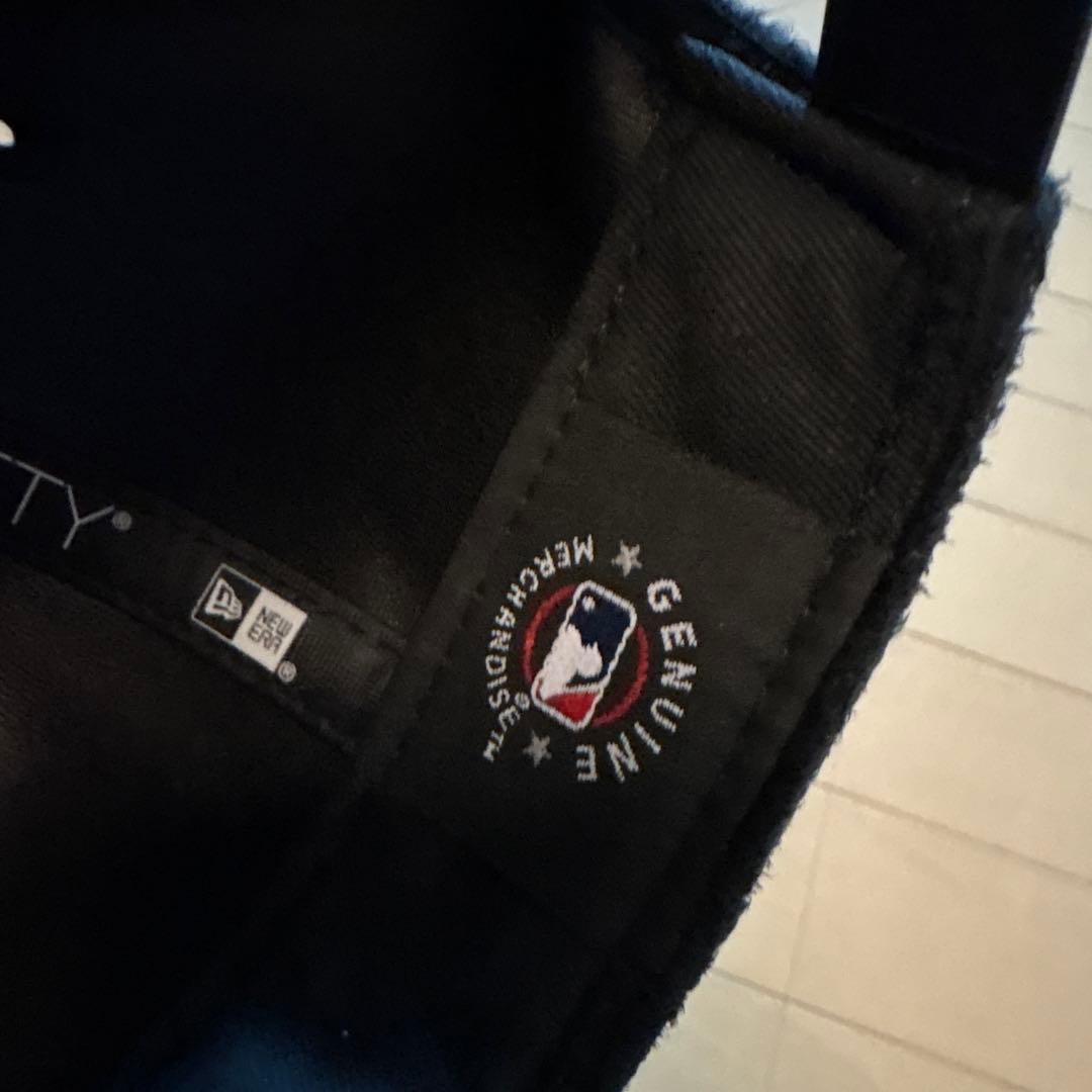 New Era 9FIFTY スナップバックキャップ 黒　インディアンス