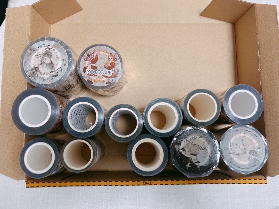 巻き売り　PETマスキングテープ まとめ売り 13本　海外マステ