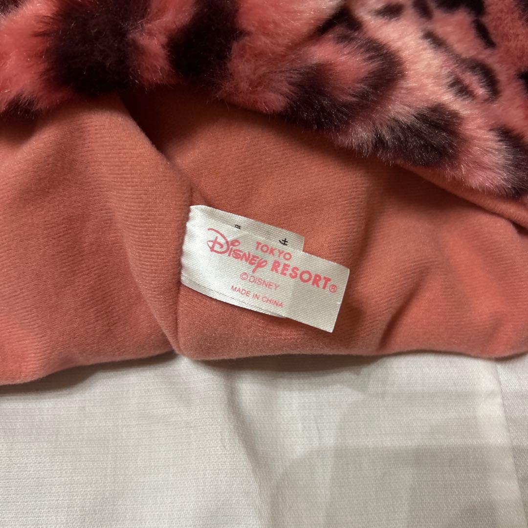 ディズニー ファンキャップ ヒョウ柄 ミニー