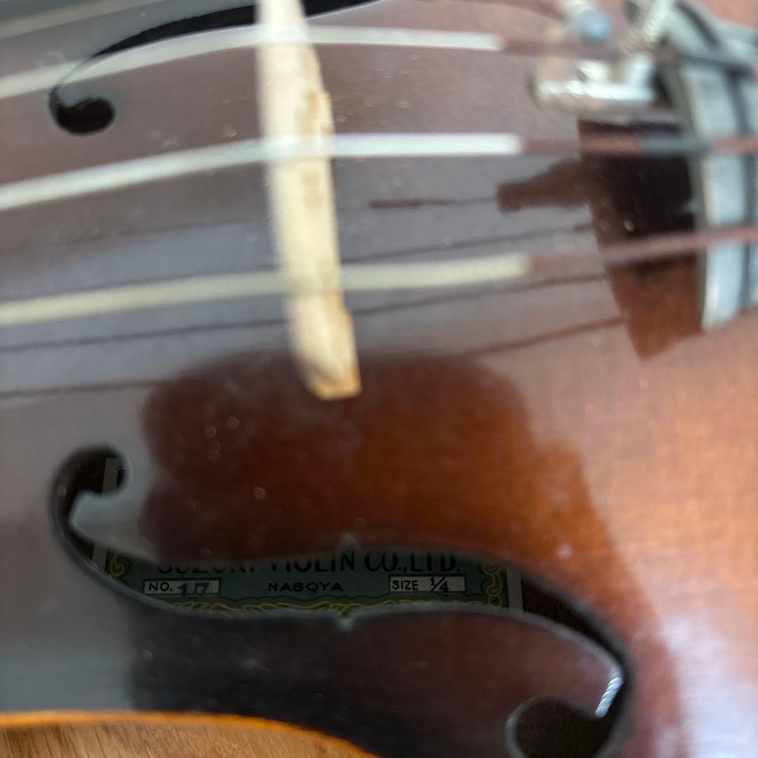 鈴木バイオリン本体 ケース・弓付き