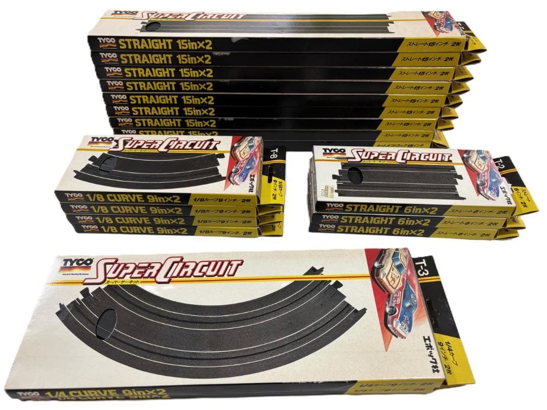 エポック社 TYCO SUPER CIRCUIT S-500 追加パーツ付き