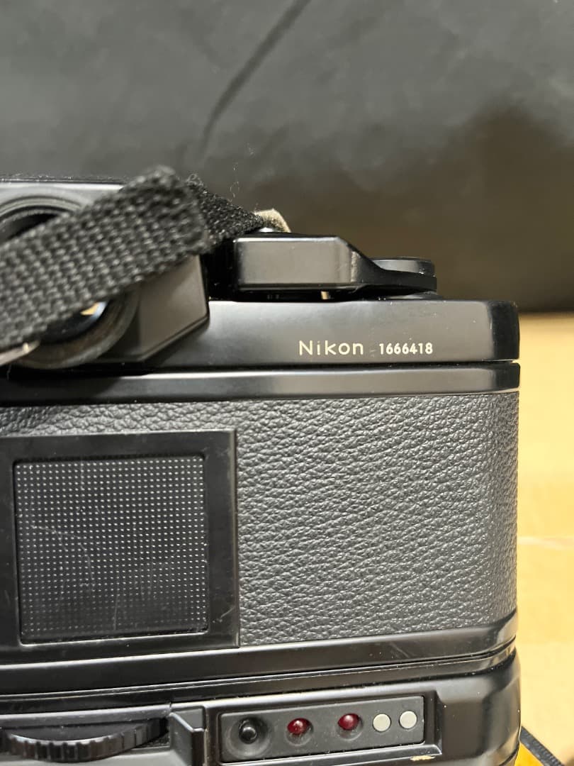 Nikon ニコン F3 一眼レフ フィルムカメラ ボディ MD-3 説明書付き