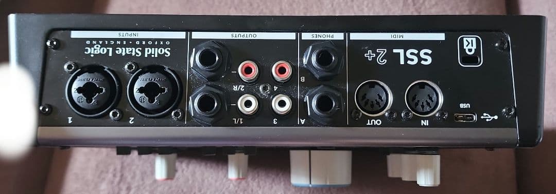 SSL 2+ オーディオインターフェース Solid State Logic