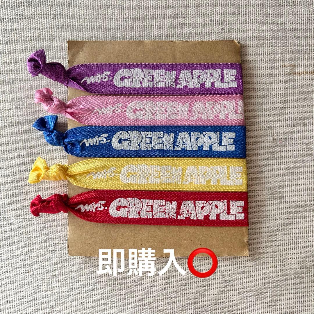 Mrs. GREEN APPLE グッズ リストバンド ゴムバンド ラババン