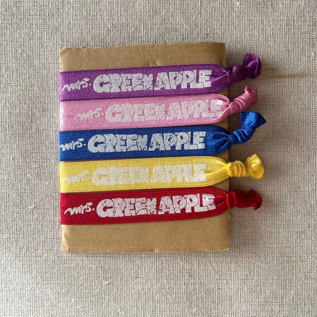 Mrs. GREEN APPLE グッズ リストバンド ゴムバンド ラババン