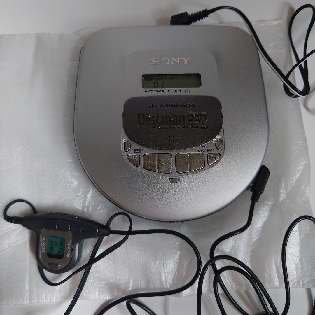 SONY Discman D-475 ポータブルCDプレーヤー